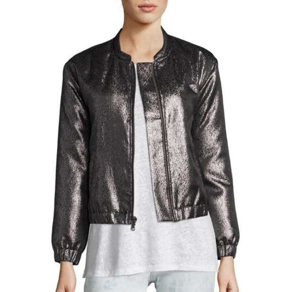 Rosie HW X PAIGE Kimi Bomber Jacket
Silver Collab - Picture 3 of 6
